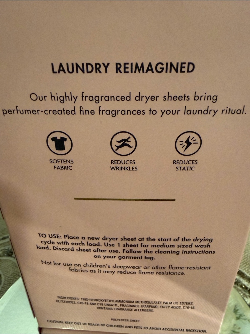 White Barn Champagne Toast Dryer Sheets Foaming, Hand Soap & PocketBac - Picture 3 of 13